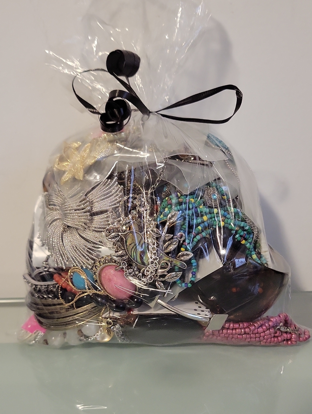 Mixed Mystery Bag Of Costume Jewelry 4lbs